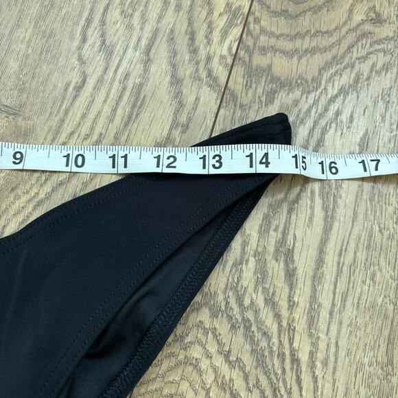 NWOT ASOS High Leg Bikini Bottom Black 10 - Picture 5 of 6